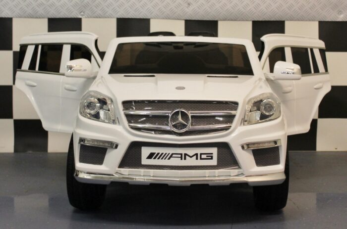 Elektrische Mercedes GL63 accu auto wit