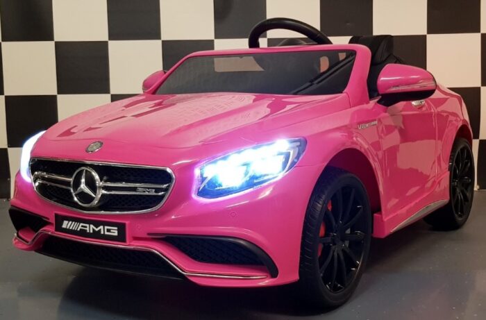 Mercedes S63 roze 12 volt 2.4G RC