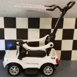 Witte Ford mini elektrische 6 volt loopauto