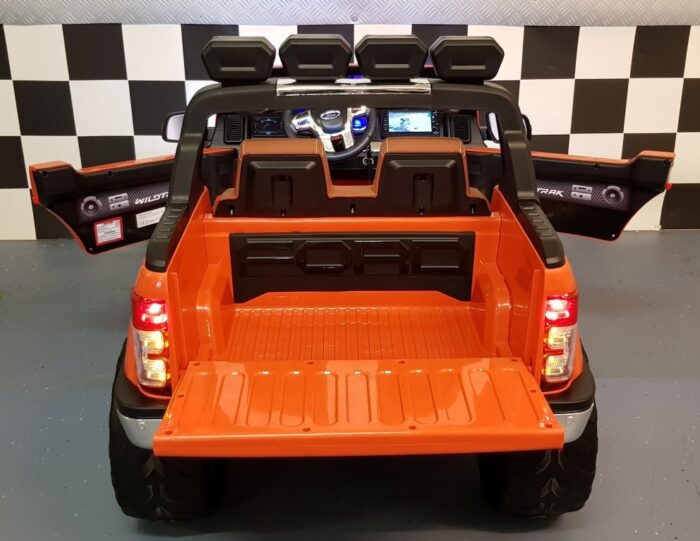 Accu auto Ford Ranger oranje 12V 2.4G RC