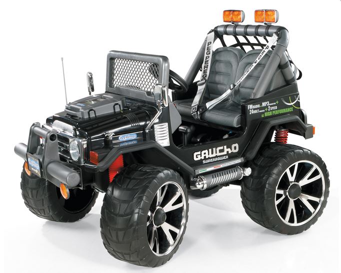 Gaucho Superpower 24 volt kinderjeep Peg Perego