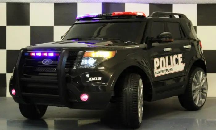 elektrische kinder jeep politie