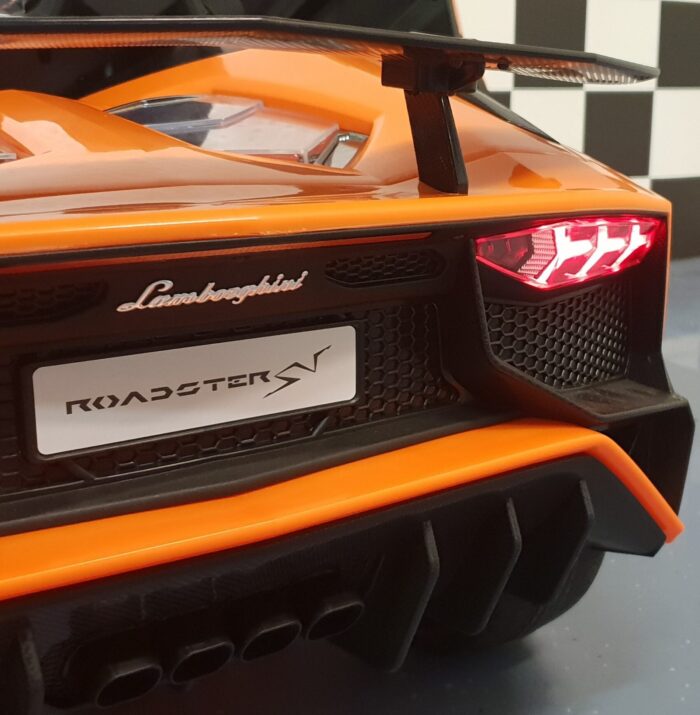 Kinder accu auto SV Lamborghini oranje