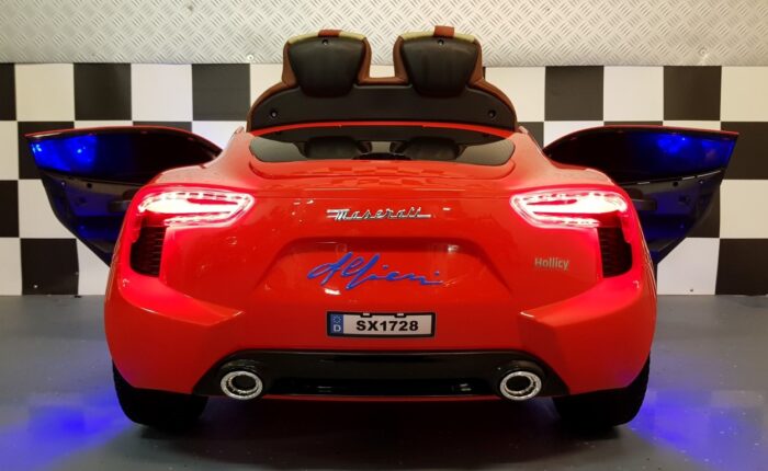 Accu auto Maserati rood 2.4G afstandbediening 12 volt