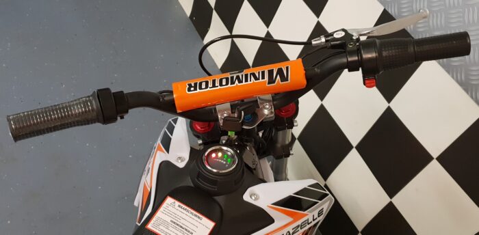 Stuur oranje crossmotor 36v