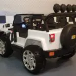 Powerjeep 2 persoons kinderjeep wit 2.4G RC