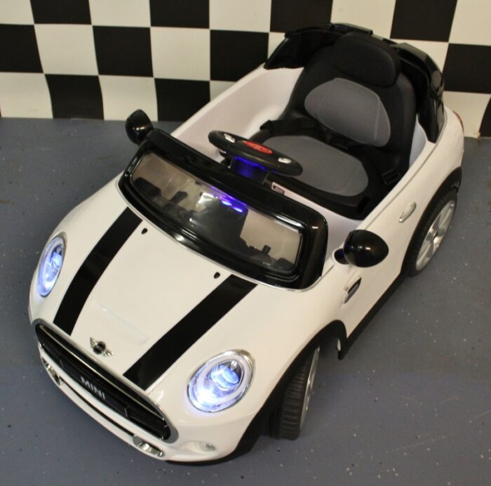 witte mini cooper accu auto