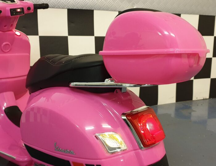 vespa elektrische kinder scooter roze