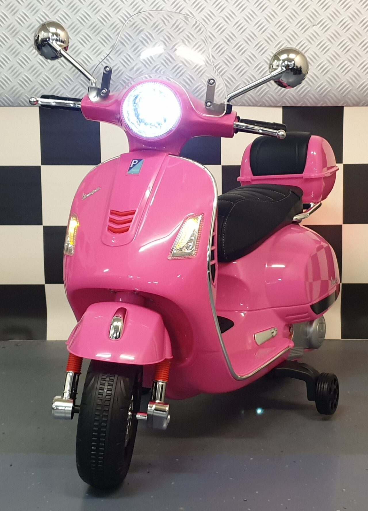 Vespa kinderscooter roze