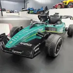 Aston Martin Formule 1 kinderauto 24 volt