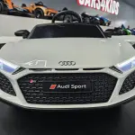 Audi R8 wit accu kinderauto