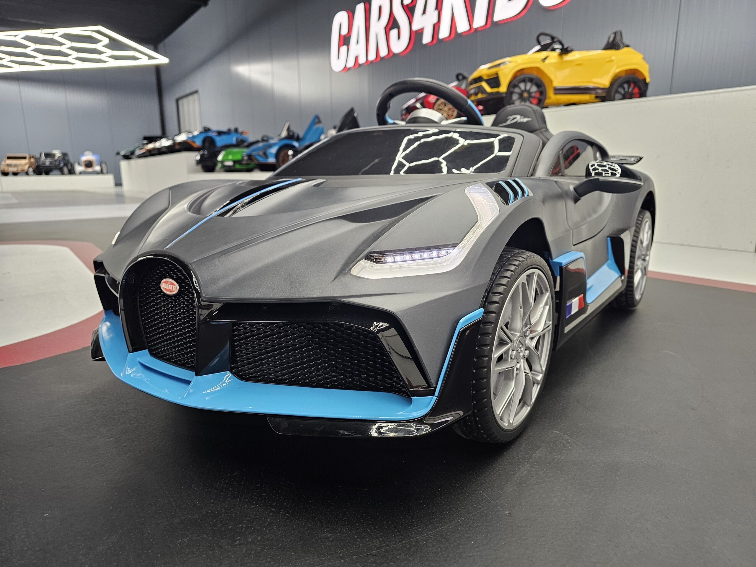 Bugatti Divo mat grijs