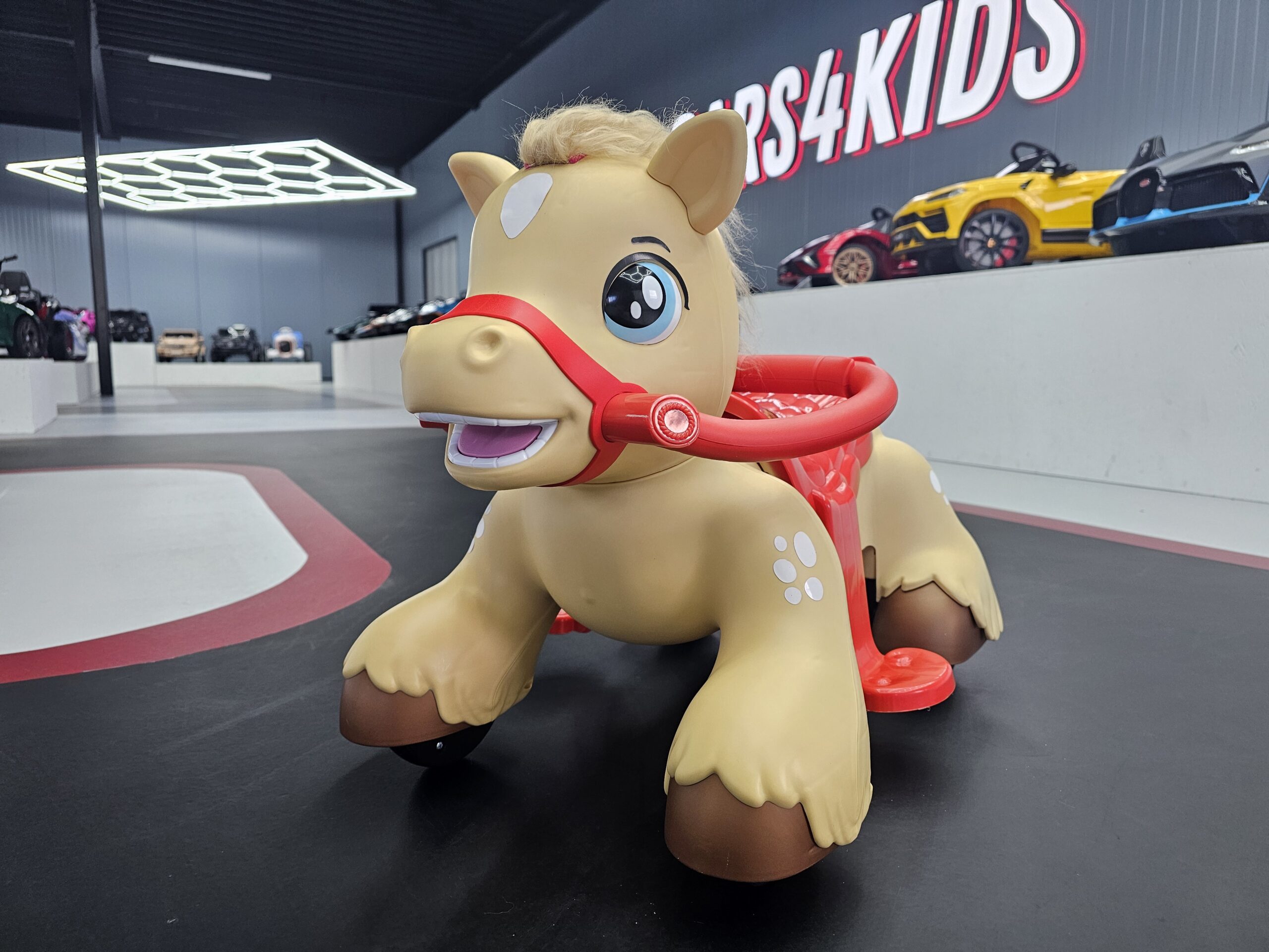 Elektrische kinder pony 12 volt