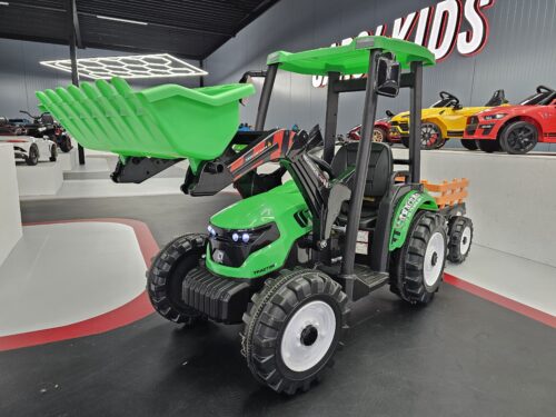 Kinder tractor 24 volt met aanhanger