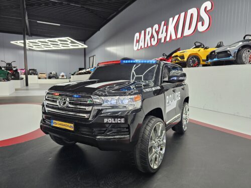 Kinderauto Toyota Land Cruiser politie 24 volt