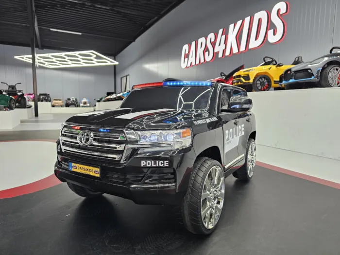 Kinderauto Toyota Land Cruiser politie 24 volt
